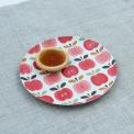 Vintage Apple Bamboo Side Plate