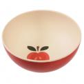 Small Vintage Apple Bamboo Bowl