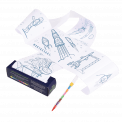 Space Age Mini Colouring And Games