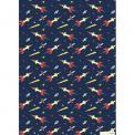 Space Age Wrapping Paper (5 Sheets)