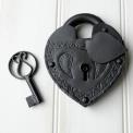 Sweetheart Padlock Black