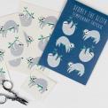 Sydney The Sloth Temporary Tattoos (2 Sheets)