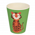 Teddy The Tiger Bamboo Beaker