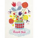 Flower Pot Thank You Card