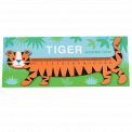 Tiger Wooden Ruler