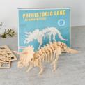 Triceratops 3d Wooden Puzzle