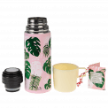 Tropical Palm Flask And Cup