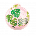 Tropical Palm Compact Hairbrush