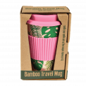 Tropical Palm Bamboo Travel Mug