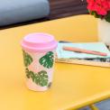 Tropical Palm Reusable Travel Mug