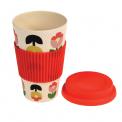 Tulip Bloom Bamboo Travel Mug