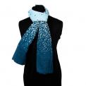 Turquoise Sea Mist Cotton Scarf