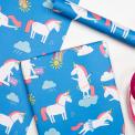 Magical Unicorn Wrapping Paper (5 Sheets)