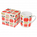 Vintage Apple Mug In Gift Box