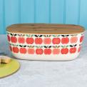 Vintage Apple Bamboo Bread Bin