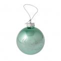 Set Of 12 Vintage Glass Christmas Baubles