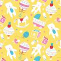 Vintage Pram Wrapping Paper (5 Sheets)