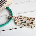 Vintage Transport Luggage Tag