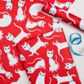 White Cat Wrapping Paper (5 Sheets)