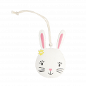 White Easter Bunny Decoration