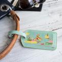 World Map Luggage Tag