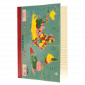 World Map A5 Notebook