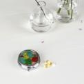 World Map Pill Box With Mirror