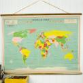World Map Wall Chart
