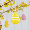 Yellow Easter Egg Decoration