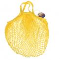 Yellow French Style String Shopping Bag