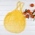 Yellow French Style String Shopping Bag