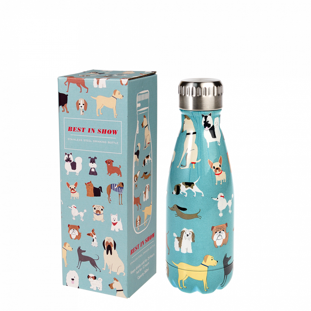 Best In Show 260ml Stainless Steel Bottle ﻿Rex London