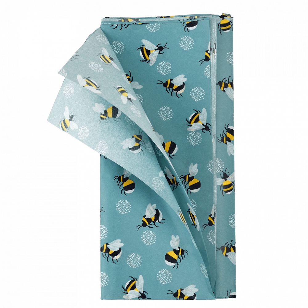 ﻿Bumblebee Tissue Paper (10 Sheets) ﻿Rex London