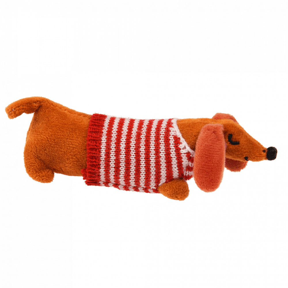 Mini Sausage Dog In A Little Box ﻿Rex London
