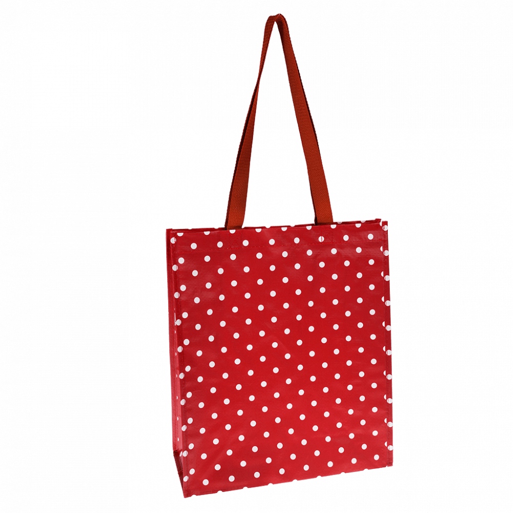 Red Retrospot Recycled Shopping Bag ﻿Rex London