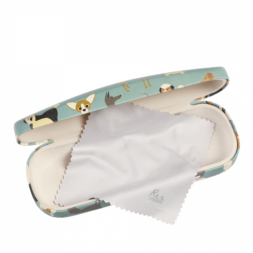 Best In Show Glasses Case & Cleaning Cloth ﻿Rex London