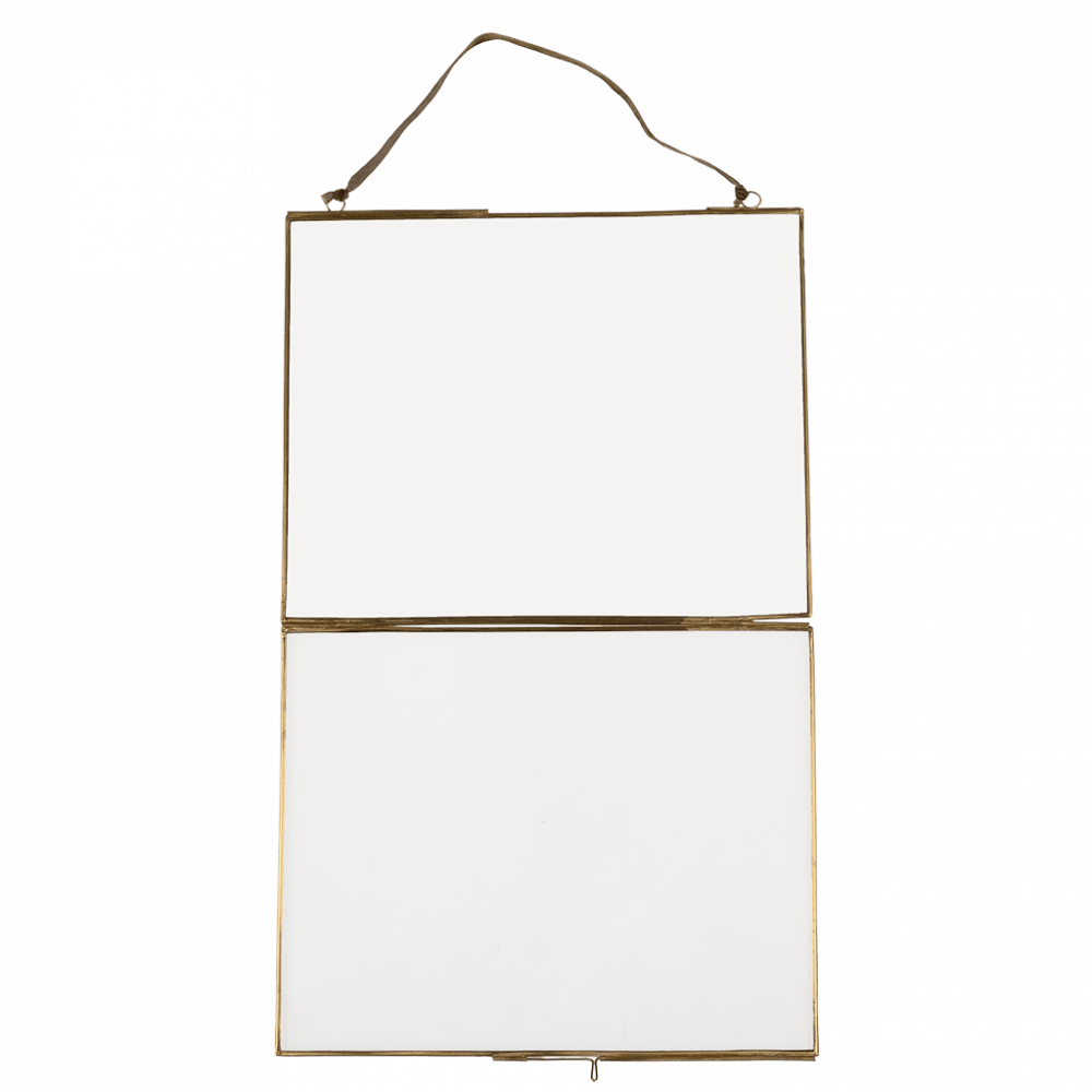 Landscape Hanging Brass Frame 25x20cm ﻿Rex London