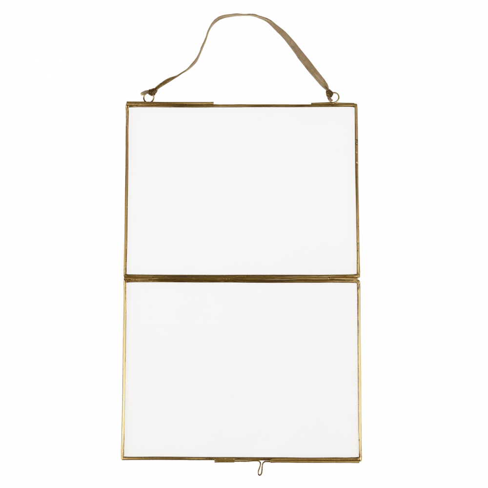 Landscape Hanging Brass Frame 20x15cm ﻿Rex London