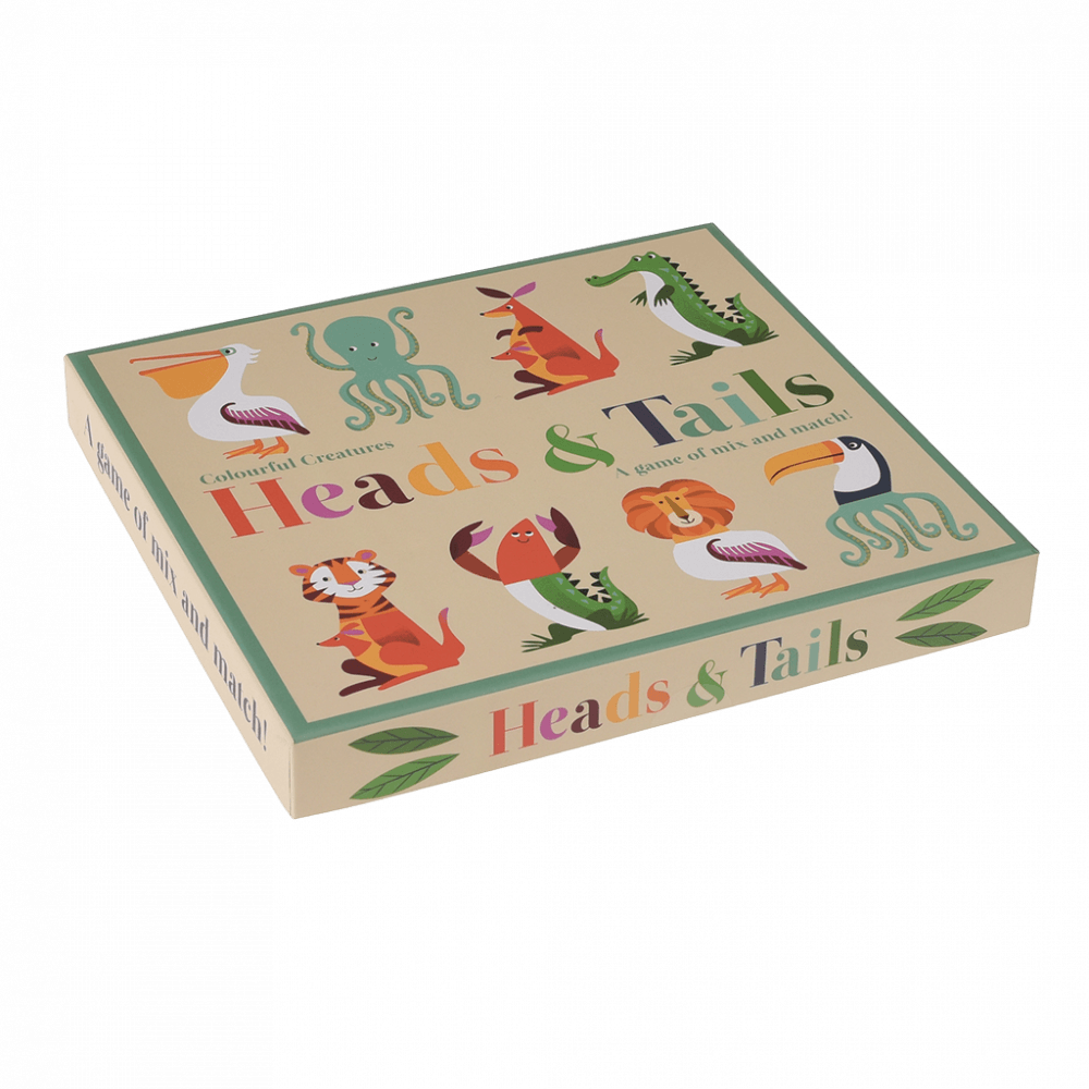 ﻿Colourful Creatures Heads And Tails Game ﻿Rex London