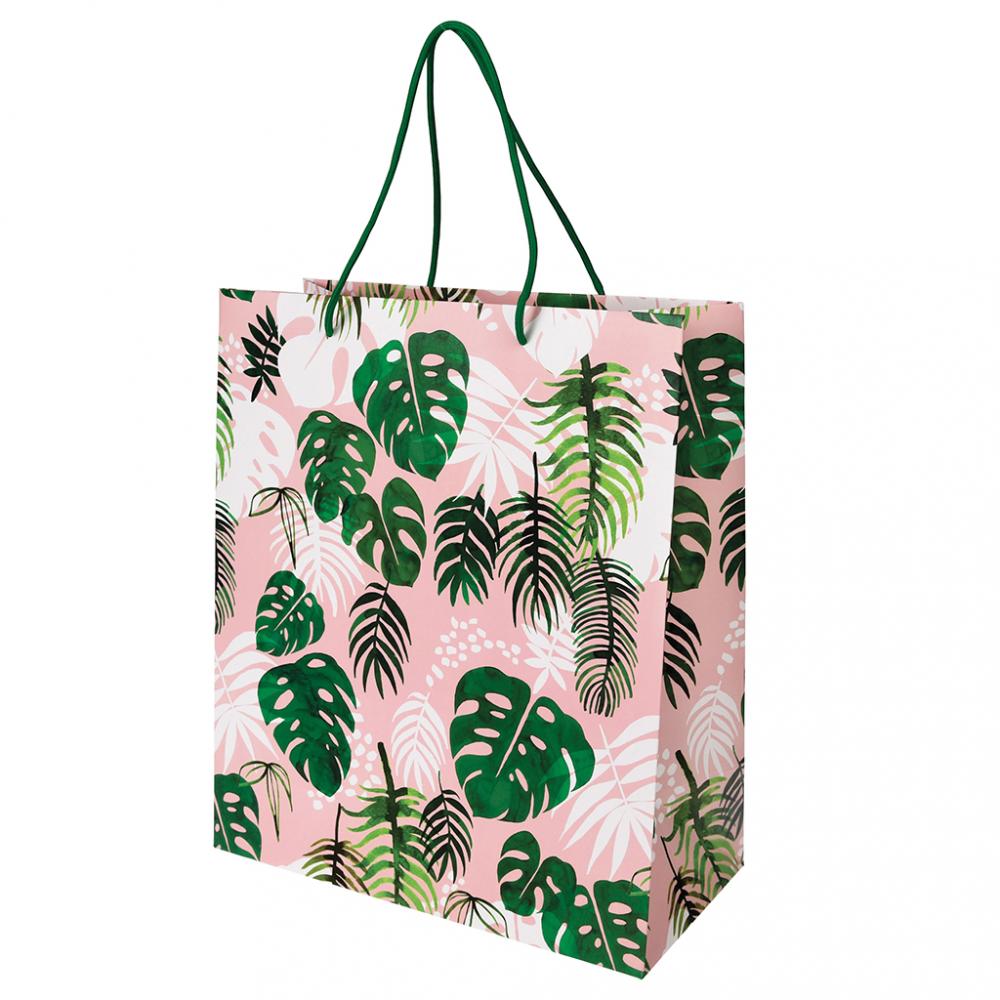 Large Tropical Palm Gift Bag ﻿Rex London