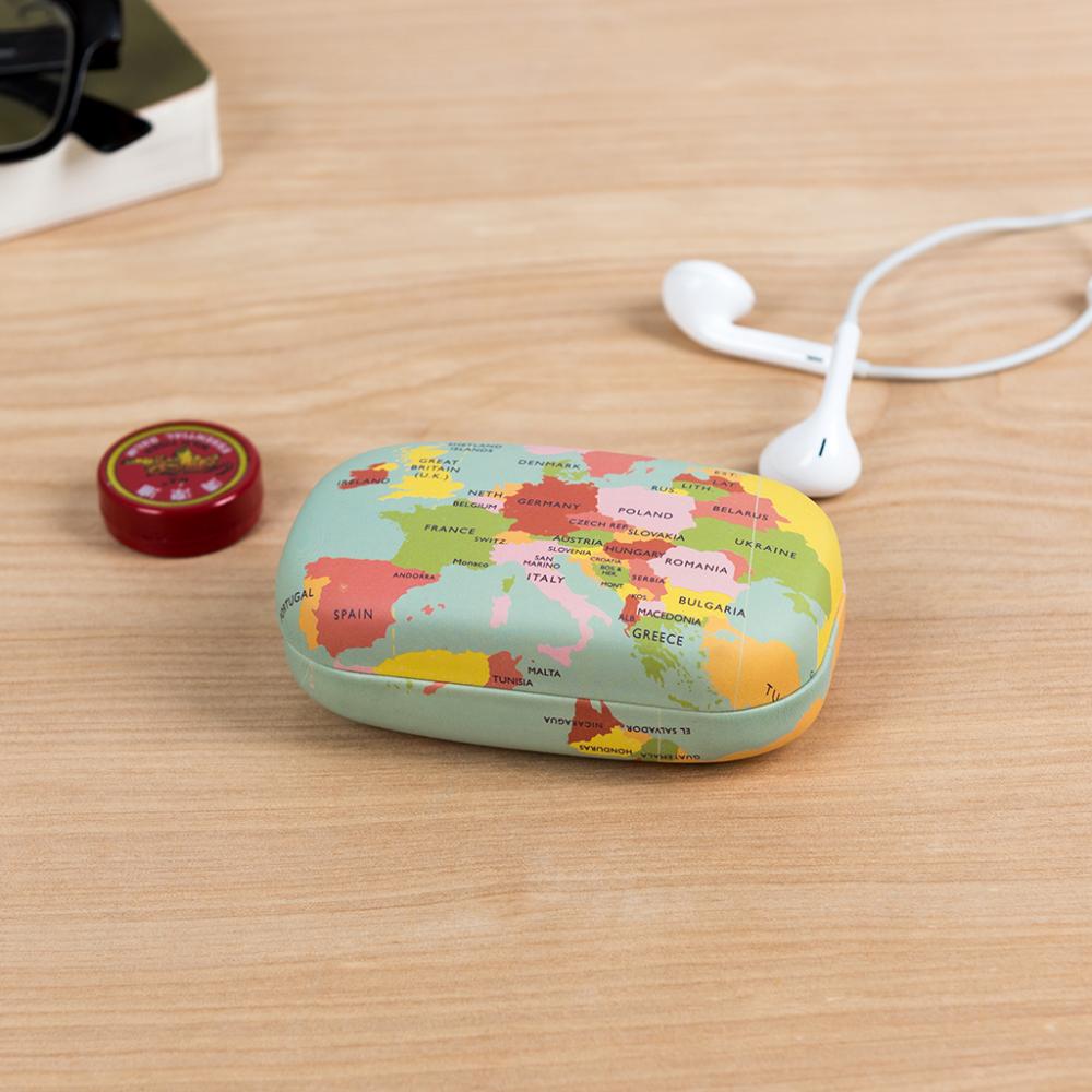 World Map Mini Travel Case ﻿Rex London