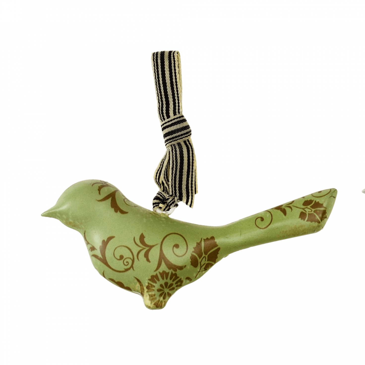 ﻿Assorted Colour Metal Bird Hanging Decoration (single) ﻿Rex London