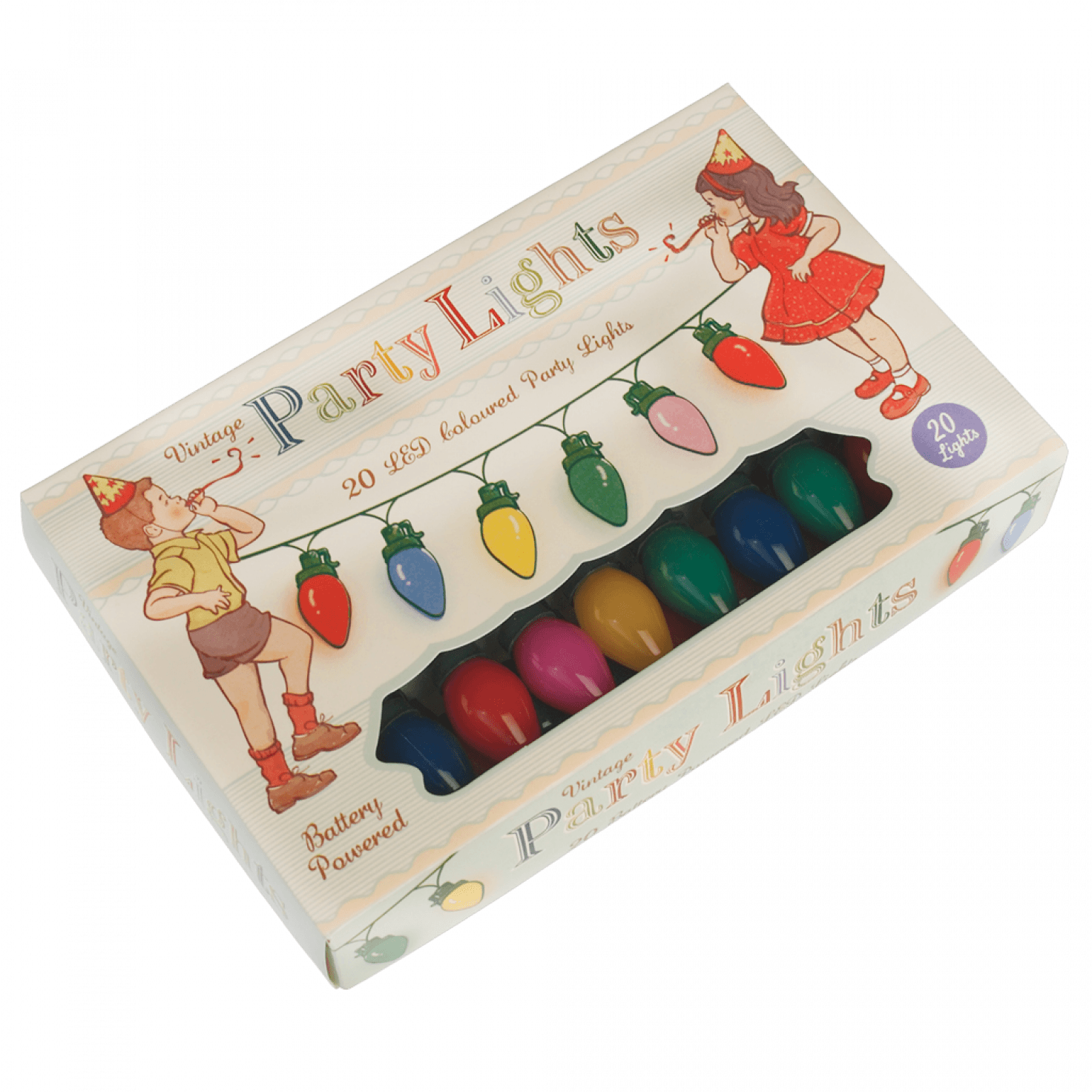 Colourful Led Battery Party Lights ﻿Rex London