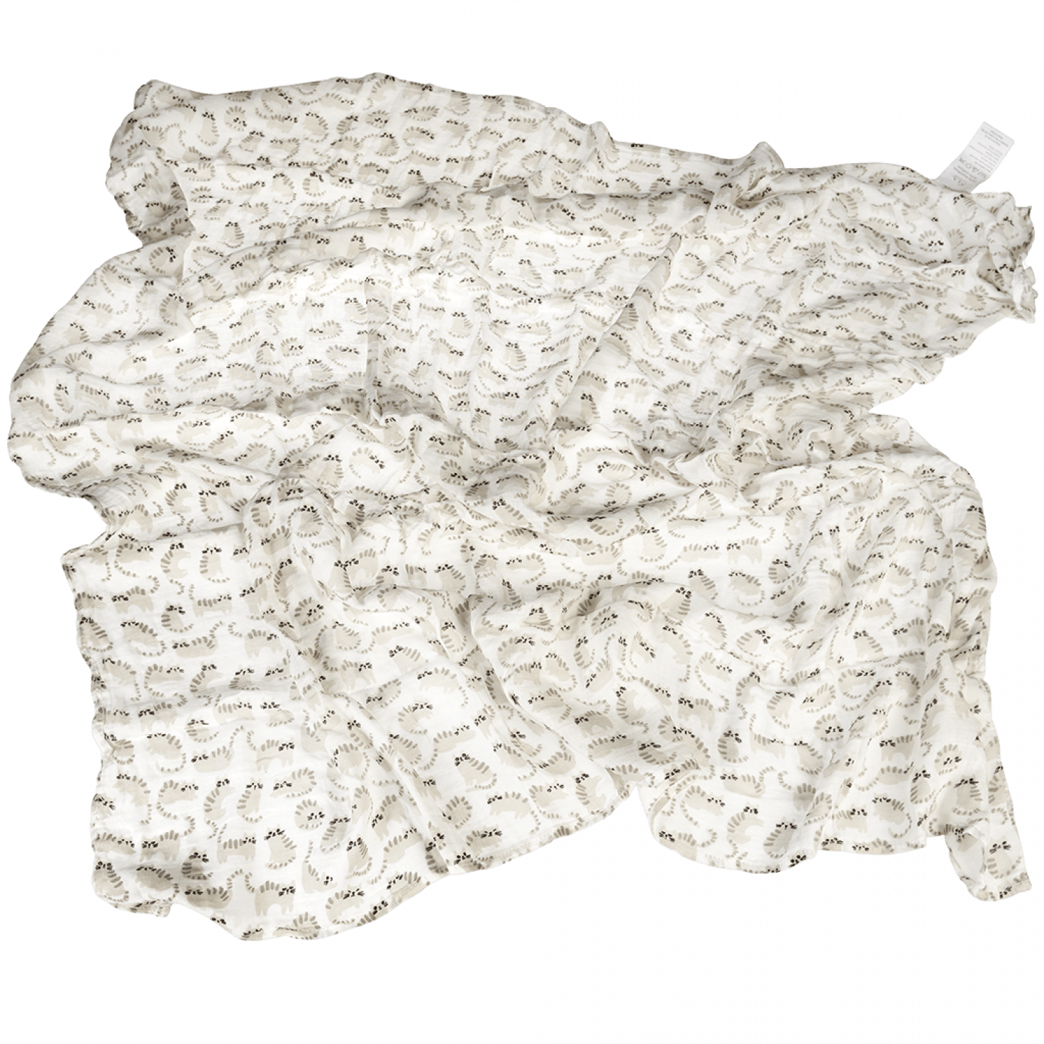 ﻿Kitty Cats Swaddling Blanket ﻿Rex London