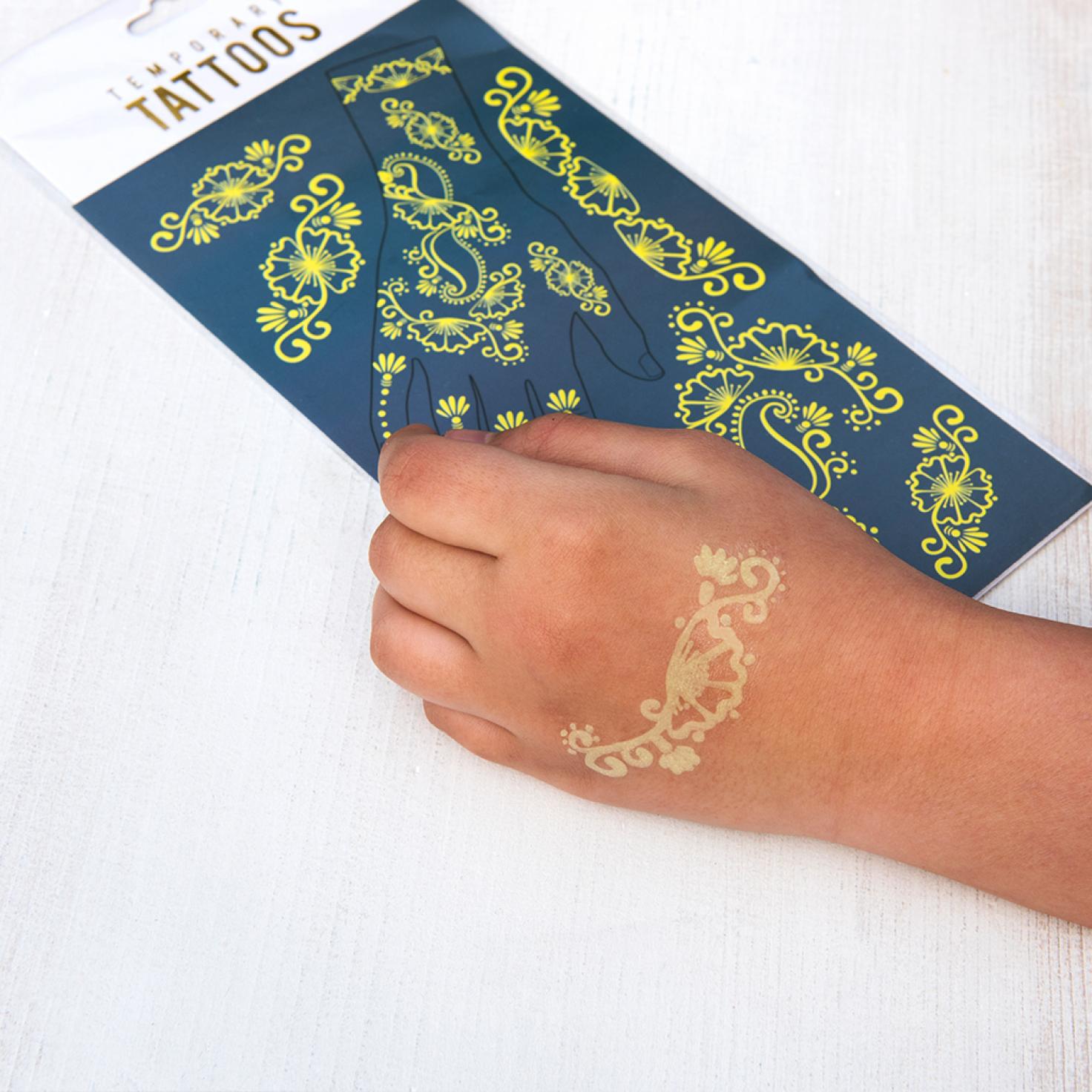Glow In The Dark Temporary Tattoos | Rex London