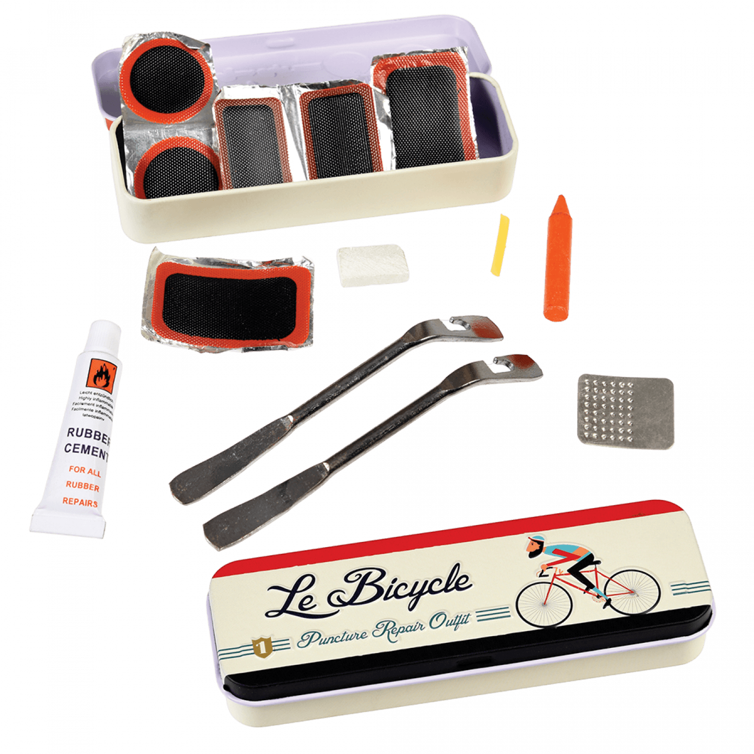 ﻿Le Bicycle Puncture Repair Kit ﻿Rex London