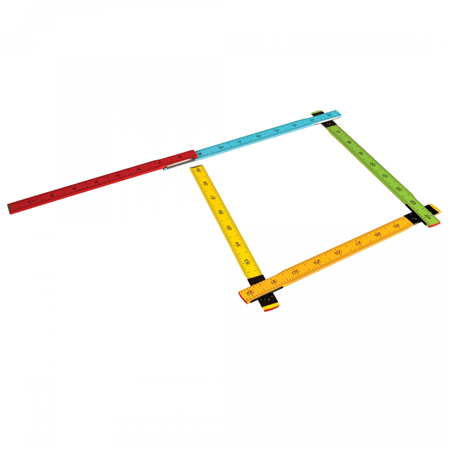 Wooden Folding Ruler (1 Metre) ﻿Rex London