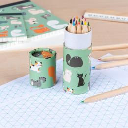 Nine Lives Colouring Pencils (set Of 12)
