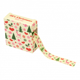 50s Christmas design washi tape