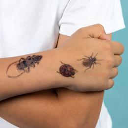 Beetles Temporary Tattoos (2 Sheets)